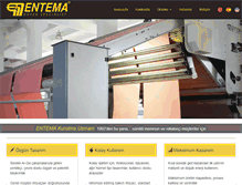 Tablet Screenshot of entema.com.tr